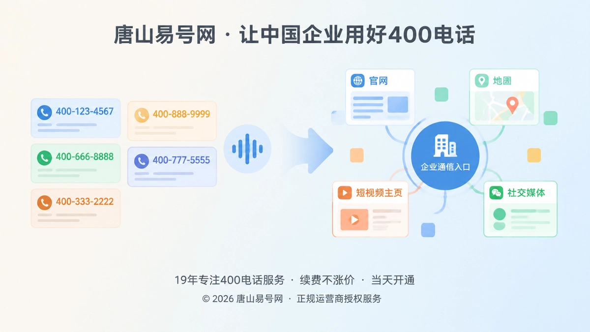 2026年400电话选号指南：可复述性比吉祥寓意更重要