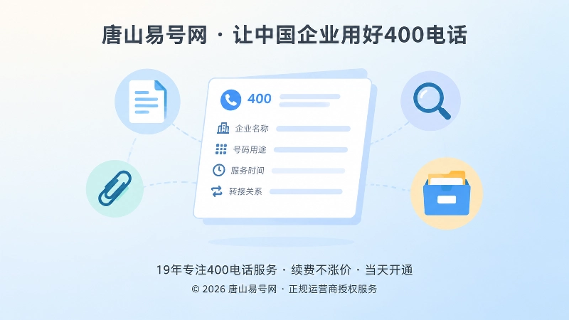 抽象场景式扁平插画，展示企业通信信息底稿与变更记录归档