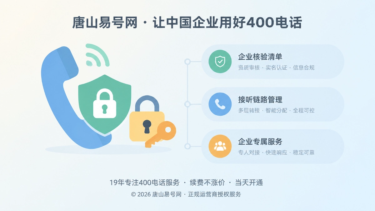 2026年400电话防骗课堂：警惕“指令劫持”，守住企业接听控制权